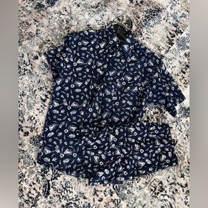 🌟 💯 DIOR MENS SWIM SHORTS & SHIRT SET